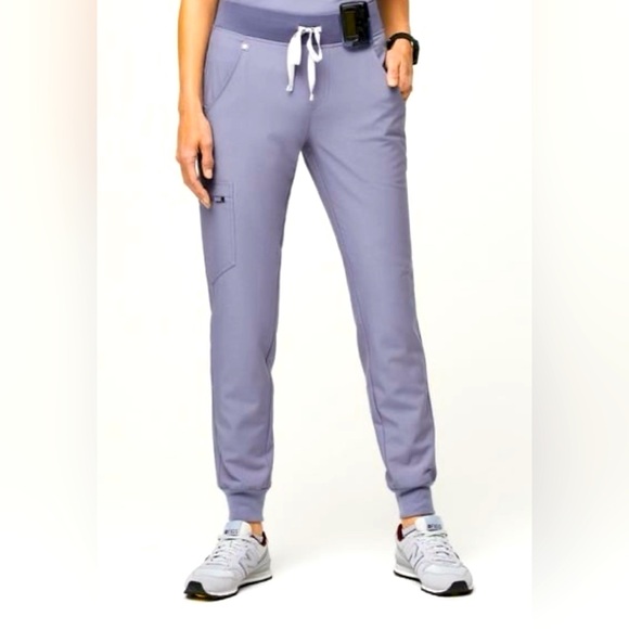 Figs Set. Space Dye Vapor Blue. - Picture 4 of 9